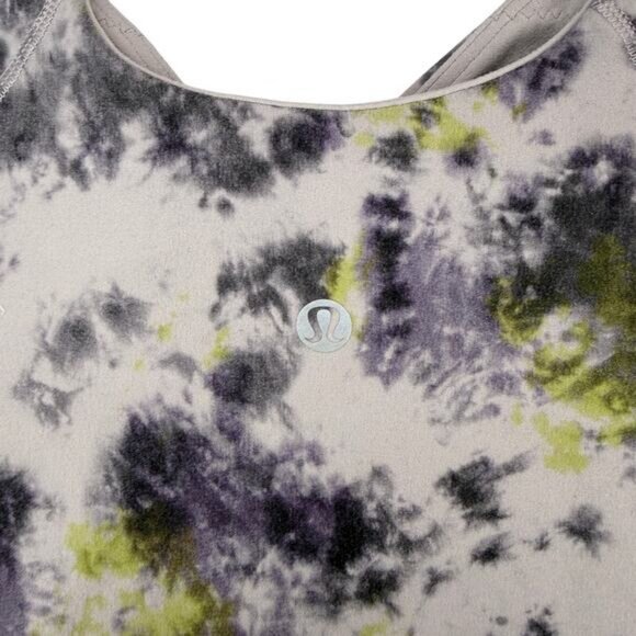 LULULEMON Align Tank Top Size 14 Radial Tie Dye Mauve Grey Multi - Picture 6 of 7